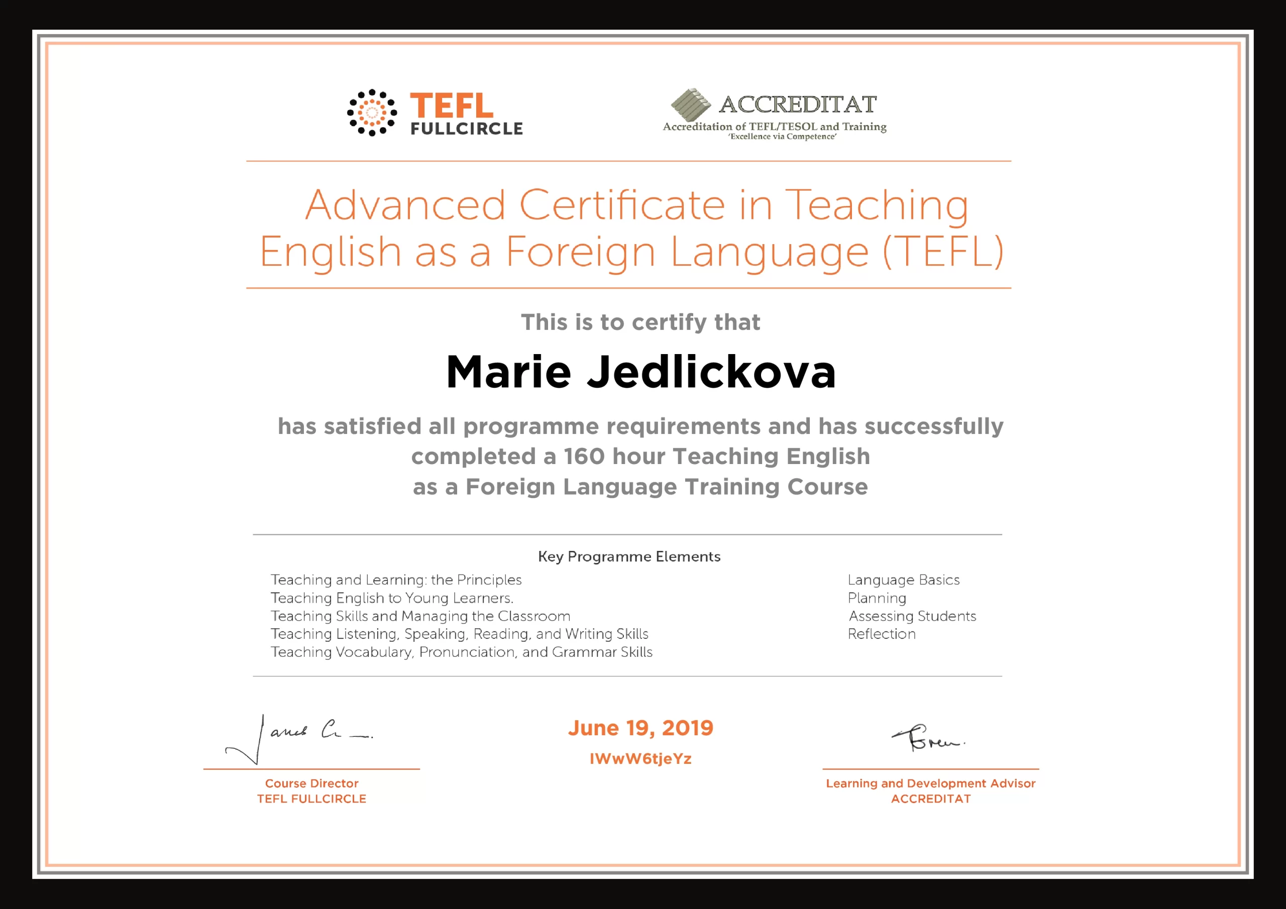 Jedlickova-160HRTEFL_160 Hour Certificate in Teaching English as a Foreign Language (TEFL) (1)